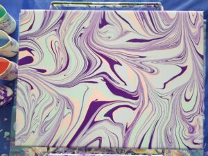 marbling style art